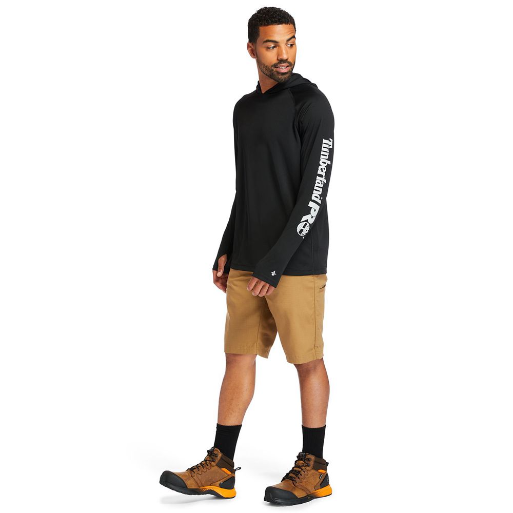 Sudadera Timberland Hombre Pro® Wicking Good Hoodie Negras - Chile BPW-354876